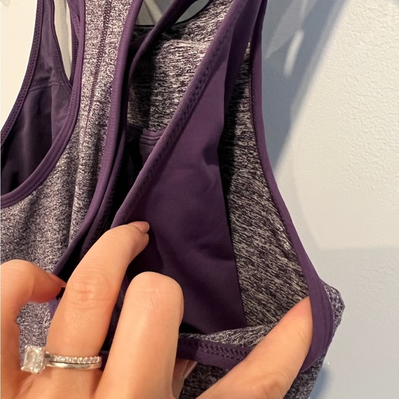 92. Lululemon Inspiration Tank Purple Size 12 - Picture 7 of 14